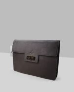 Borsa da lavoro in pelle di vitello "Gertrude Bell"